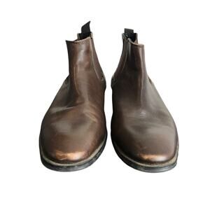 Bar III Boots Becket Mens‎ Sz 10.5M Dark Brown Leather Chelsea Style Classic